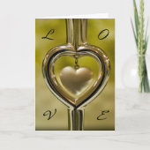 Liebe, nur weil karte (Vorderseite)