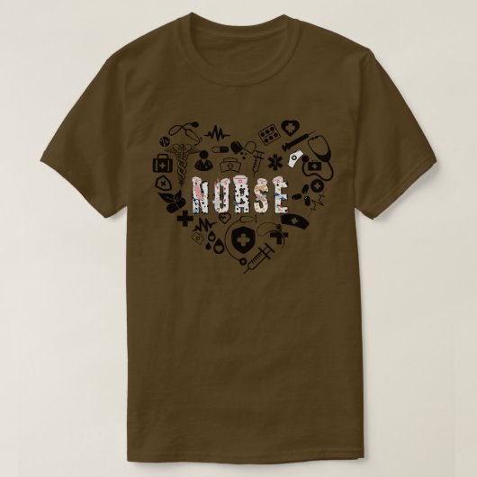 Liebe Nurse 18 T-Shirt (Design vorne)