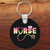 Liebe Nurse Funny Nach Jean Watson "Gekümmert Schlüsselanhänger (Vorderseite)