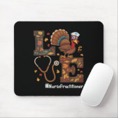 Liebe Nurse Practitioner NP Erntedank Türkei Fal Mousepad (Mit Mouse)