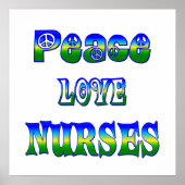 Liebe Nurses Poster (Vorne)