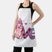 Liebe Nutztiere, Liebe, Schweinegrippe, tierische Schürze (InSitu)