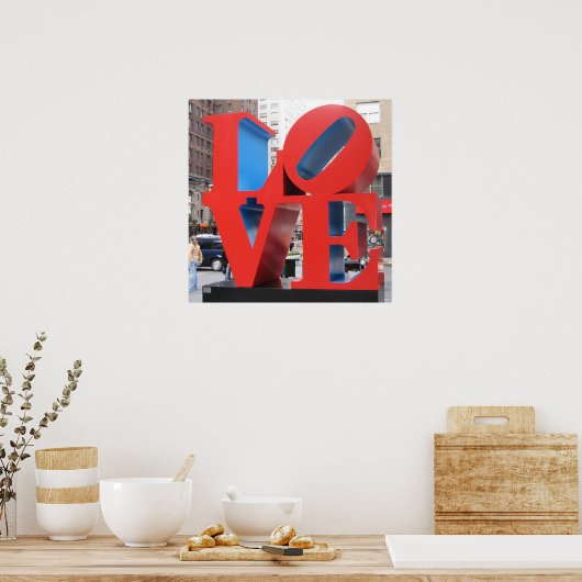 Liebe NYC 2006 Poster (Küche)