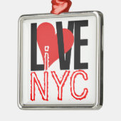 Liebe NYC lebt in NYC Ornament (Links)