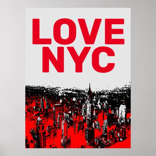Liebe NYC Manhattan New York City Poster (Vorne)