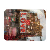 LIEBE NYC Valentine's Day Store Fenster Herzzeiche Magnet (Horizontal)
