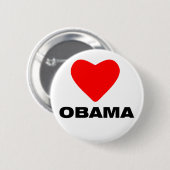 Liebe Obama Button (Vorne & Hinten)