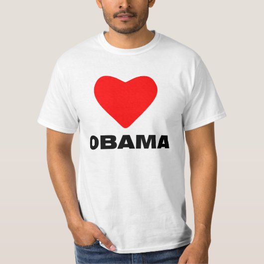 Liebe Obama T-Shirt (Vorderseite)