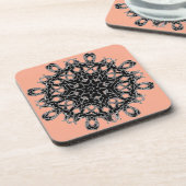 Liebe Octa Glyph Dusk Untersetzer (Linke Seite)