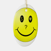 Liebe oder Geld oder Liebe-Geld? Keramikornament (Rechts)