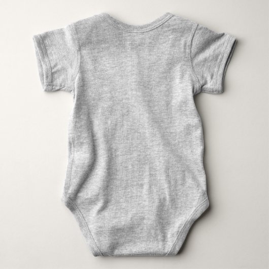 Liebe oder Verlass Baby Strampler (Rückseite)