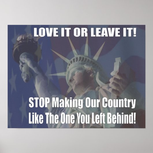 Liebe oder Verlass Poster (Vorne)