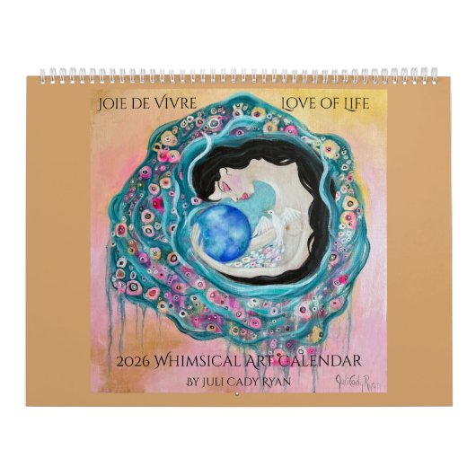 Liebe of Life 2026 Whimsical Art Kalender (Titelbild)