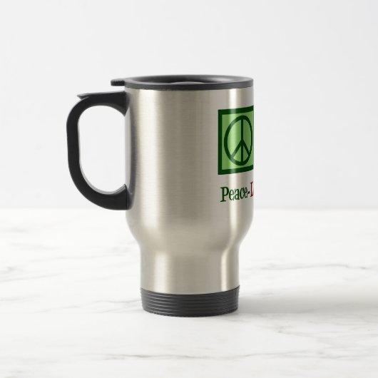 Liebe Öffentlichkeitsarbeit Reisebecher (Links)