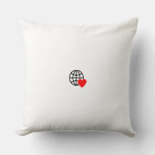 Liebe ohne Grenzen Kissen (Vorderseite)