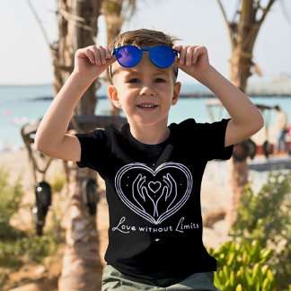 Liebe ohne Grenzen Moderne Kinder T-Shirt