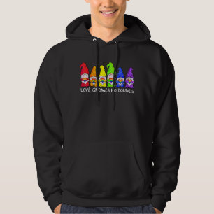 Liebe ohne Rainbow Heart Lgbt Gay Lesbia Hoodie