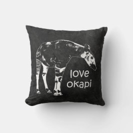 Liebe Okapi Kissen