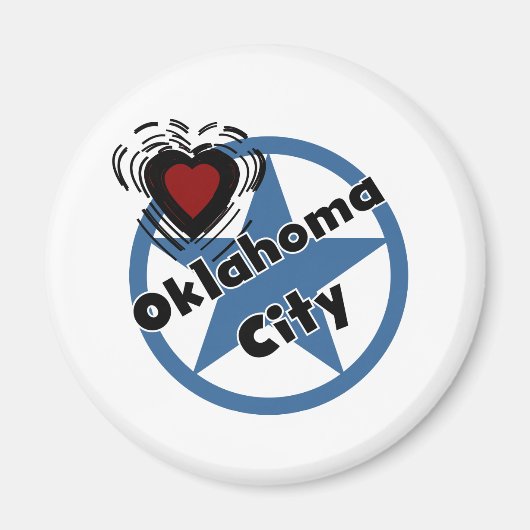 Liebe Oklahoma City Magnet (Vorne)