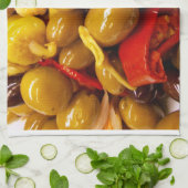 Liebe Olives KItchen Handtuch (Gefaltet)