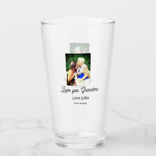Liebe Oma Foto Name Liebesbotschaft Enkelkinder Glas