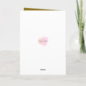 Liebe Oma, Happy Birthday Card Karte (Rückseite)