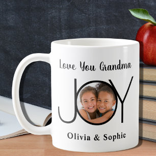 Liebe Oma Personalisiertes Foto Kaffeetasse