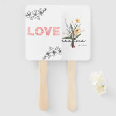 Liebe Oma Set von Fans Fächer (Vorne und Hinten)