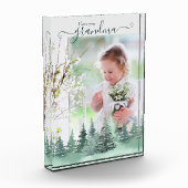 Liebe Oma Winterwald-Overlay Fotoblock (Links)