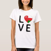 Liebe - Oman Flag T-Shirt (Vorderseite)