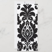 "Liebe On The Run" - eine abtrünnige Hochzeit Einladung (Rückseite)