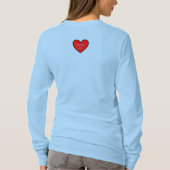 LIEBE ONE ANTHER Women's Long ärmeliger T - Shirt (Rückseite)