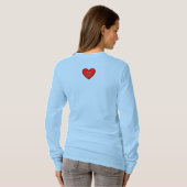 LIEBE ONE ANTHER Women's Long ärmeliger T - Shirt (Schwarz voll)