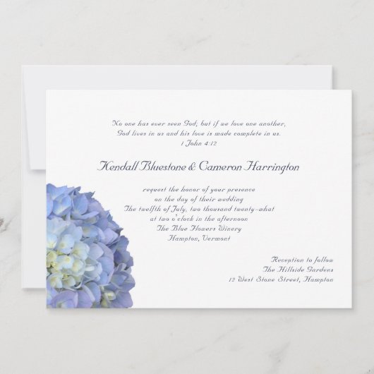 Liebe One Eine weitere Christliche Heirat Einladung (Vorderseite)