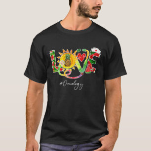 Liebe Onkologie Krankenpflege Ananas Wassermelone T-Shirt