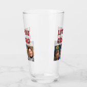 Liebe Opa 6 Fotos rotes Bier Glas (Links)