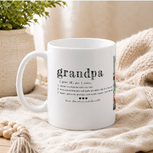 Liebe Opa Tasse Zwei Foto Handgeschriebene Kaffe