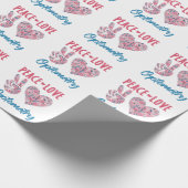 Liebe Optometrie Geschenkpapier (Ecke)