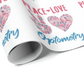 Liebe Optometrie Geschenkpapier (Rolleneckpunkt)