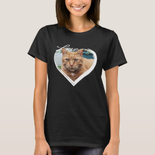 Liebe Orange Tabby Ginger Cat Kitten I Liebe My Gi T-Shirt