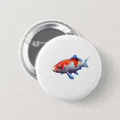 Liebe Orange und Goldfish Button (Vorne & Hinten)