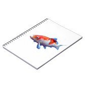Liebe Orange und Goldfish Notizblock (Linke Seite)