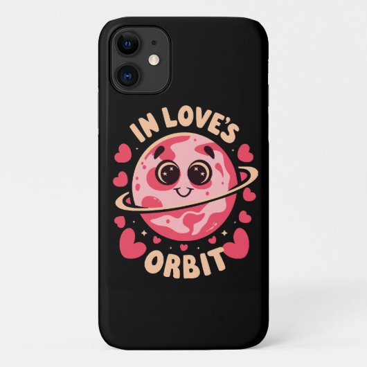 Liebe Orbit Case-Mate iPhone Hülle (Rückseite)