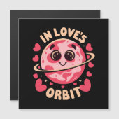 Liebe Orbit Magnetkarte (Vorne/Hinten)