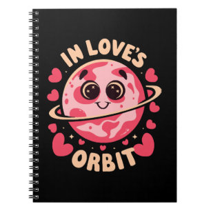 Liebe Orbit Notizblock
