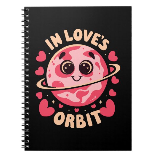 Liebe Orbit Notizblock (Vorderseite)