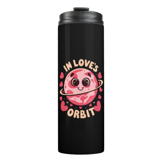 Liebe Orbit Thermosbecher (Vorderseite)