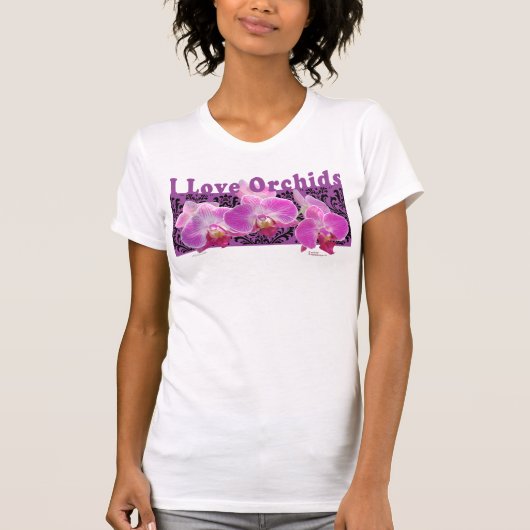 Liebe Orchids 2 Jersey T - Shirt (Vorderseite)