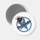 Liebe Orlando Magnet (Vorderseite/Rückseite)