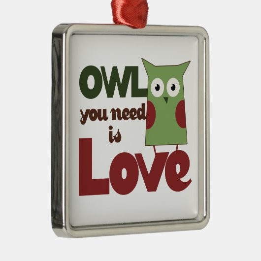 Liebe Ornament Aus Metall (Rechts)